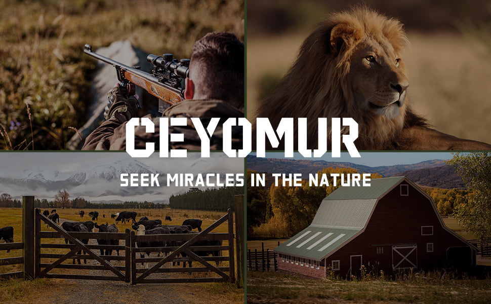 CEYOMUR CY95 Solar-Wildkamera für das Leben in der Natur.