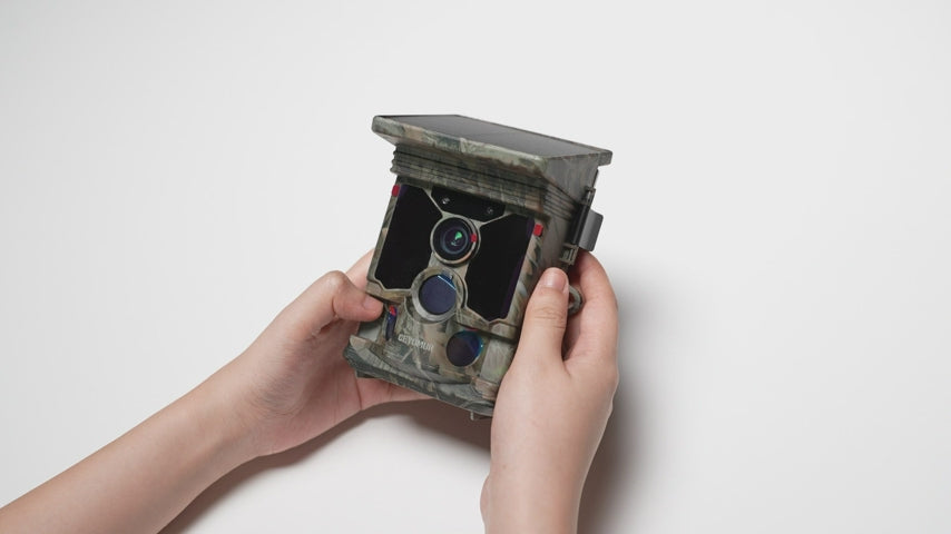 CEYOMUR CY95 Solar-Wildkamera  Video zum Betrieb