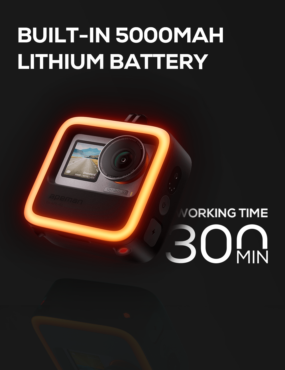 SEEKER R1 4K Smart Fahrradkamera