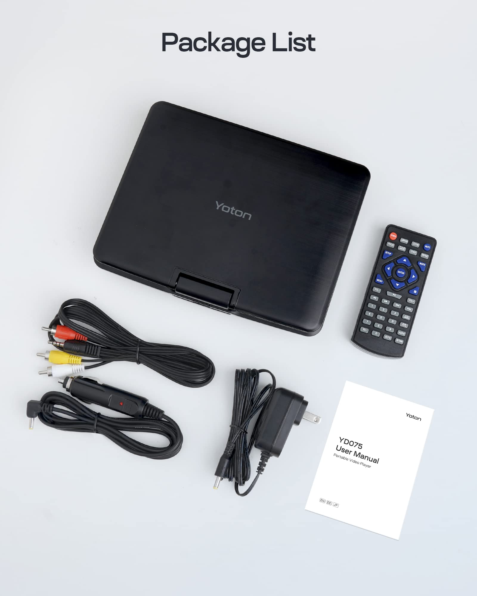 Yoton YD075 9,5" tragbarer DVD-Player