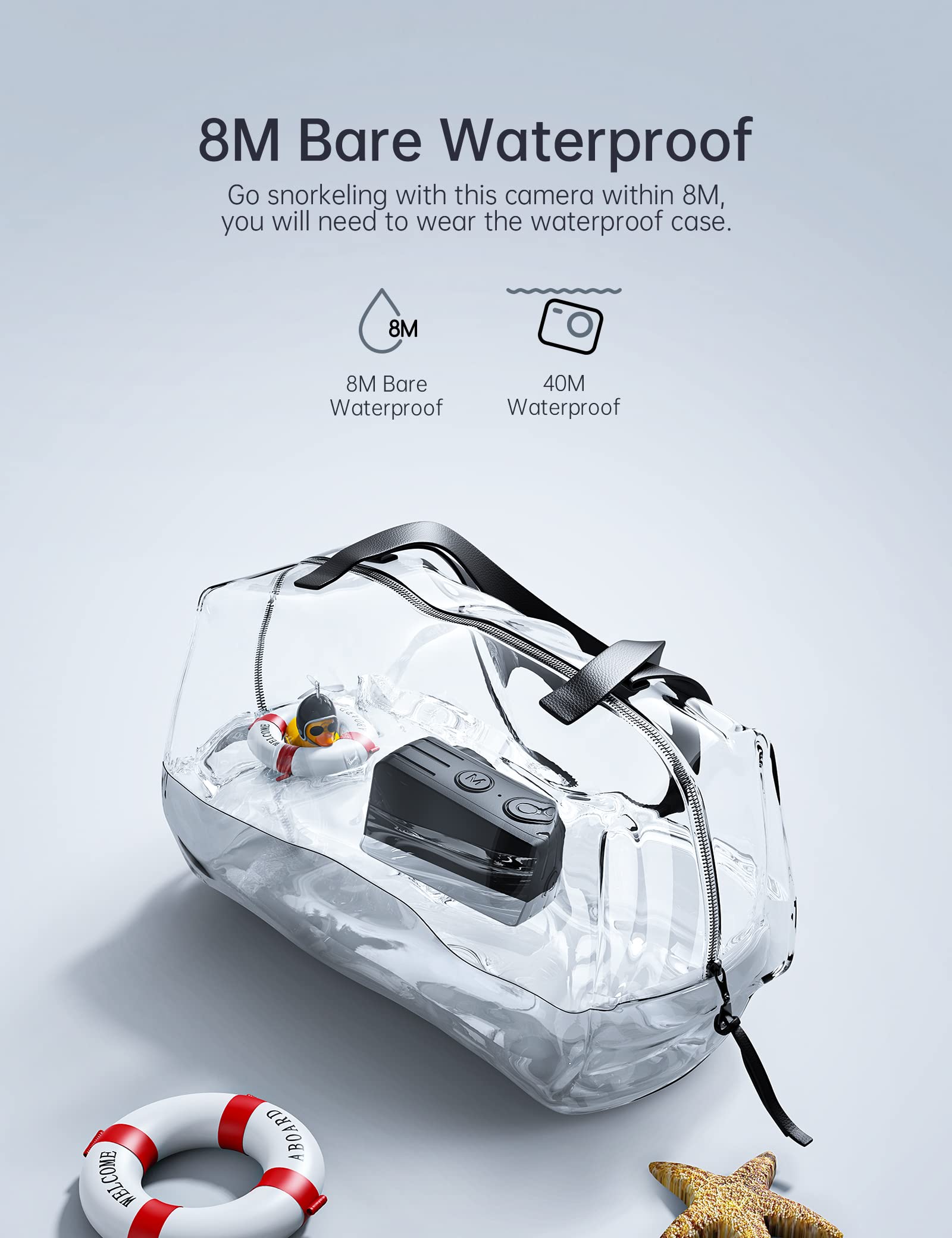 WOLFANG GA420  4K 60FPS Action Camera